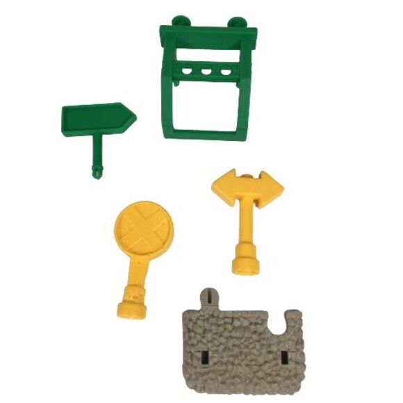 Thomas the Train Trackmaster Curved 7" Bumper Signs Replacement Expansion Track - Picture 4 of 7